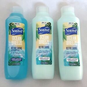 3 Suave Shampoo & Conditioner Set 22.5 fl oz